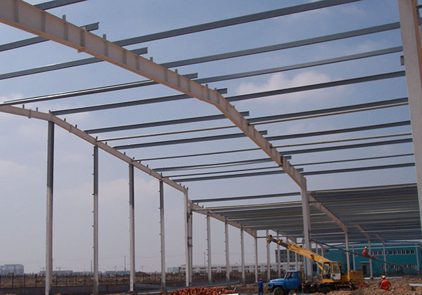 steel factory workshop construction