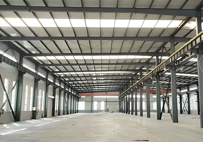 portal steel frame workshop