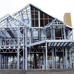 light steel villa roof structure