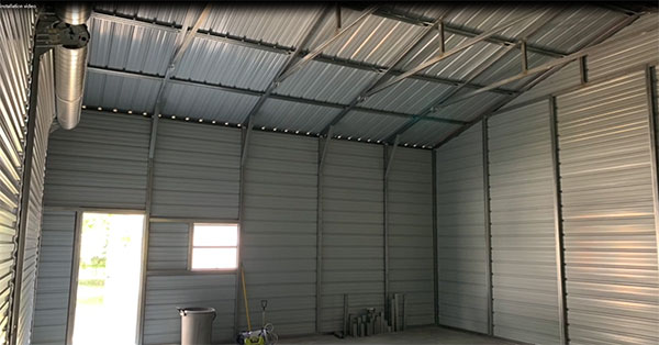 steel structure garage