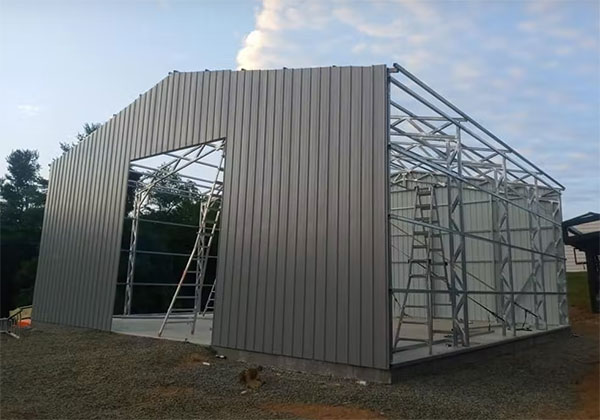 steel structure garage