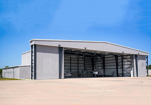 prefab aircraft hangar