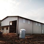 prefabricated industrial shed