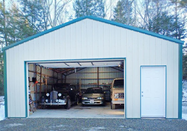 prefabricated metal garage