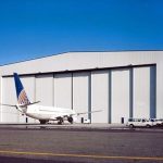 prefabricated aircraft hangar