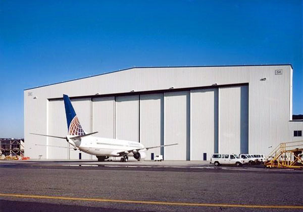 prefabricated aircraft hangar