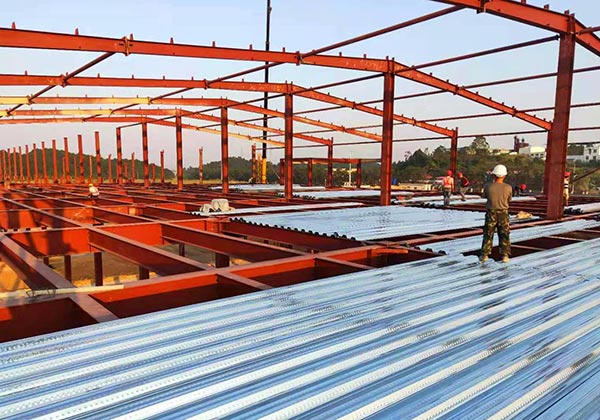 steel framed building system