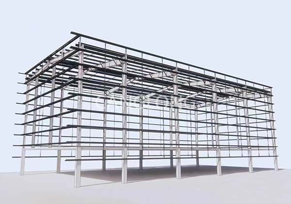 high-rise steel structure building