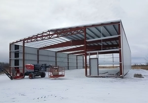 steel frame building