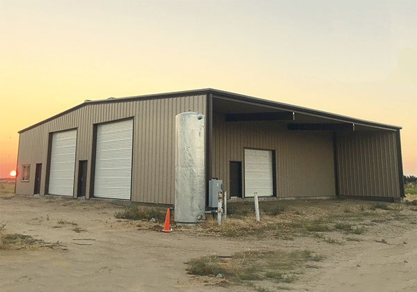 prefabricated steel warehouse