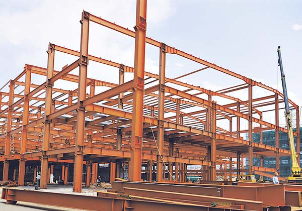 multi-layer steel structures