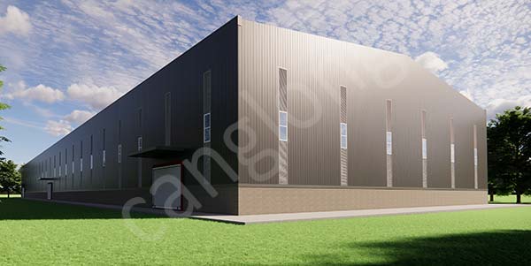 prefabricated steel structure warehouse