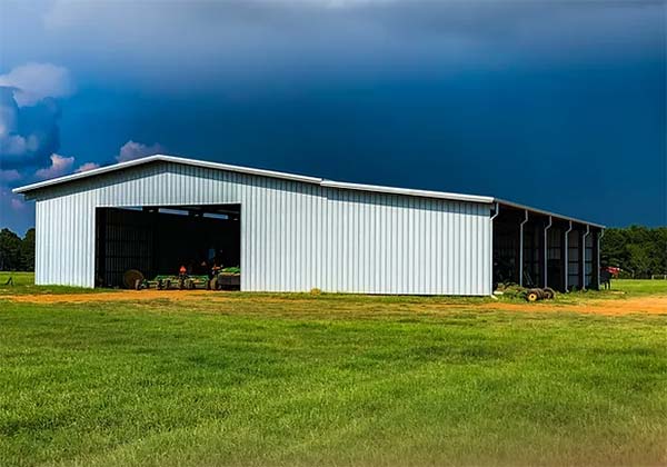 prefabricated metal farm storage buildings