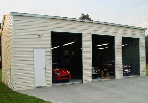 prefabricated metal garage