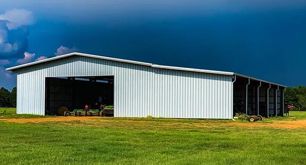 prefabricated metal frame shed