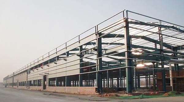 industrial steel building