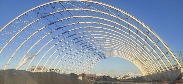 steel arch structure