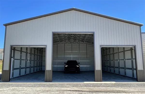 prefab steel garage