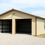 prefab steel garage