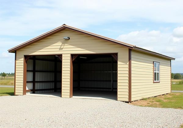 prefab steel garage