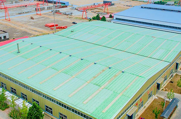 steel framed workshop roof maintenance