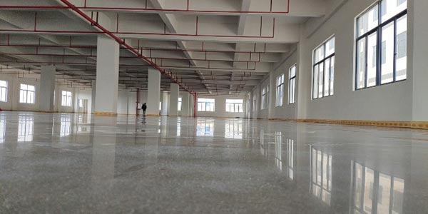 concrete warehouse