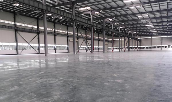 steel frame warehouse