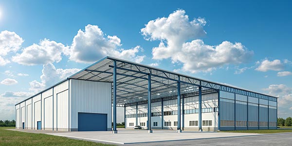 metal office warehouse building