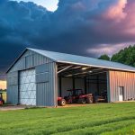 metal warehouse building