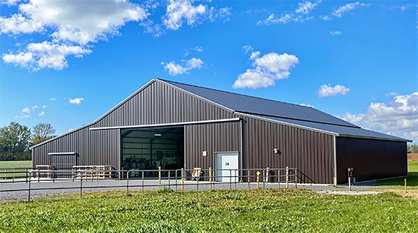 prefab metal warehouse building