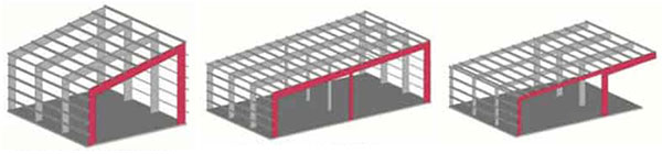 single-slope roof structural