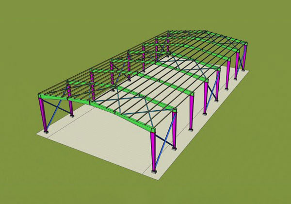 steel structure factory design