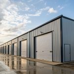 single slope warehouse