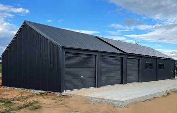 double slope warehouse