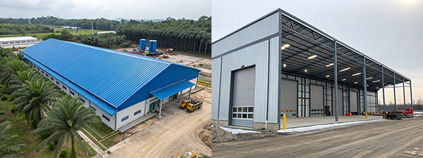 prefabricated warehouse