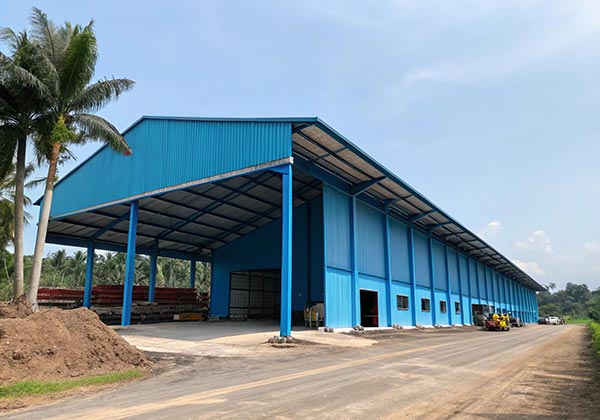 metal frame warehouse