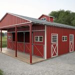 prefab horse barns