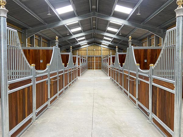 steel structure prefab horse barn