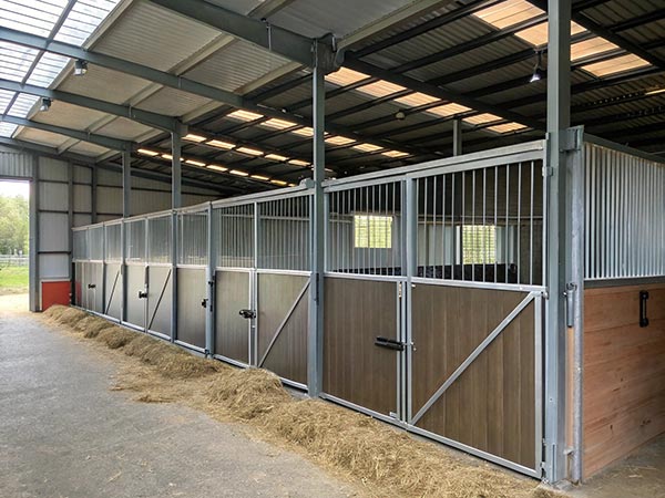 steel structure horse shed