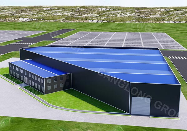 chile steel structure warehouse