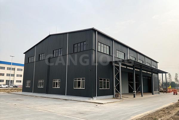 prepare steel warehouse