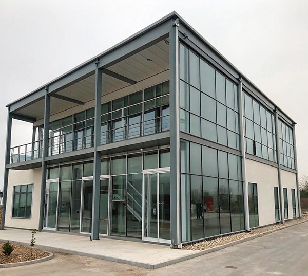steel-framed house