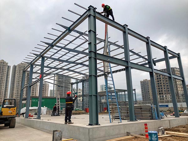 steel frame house