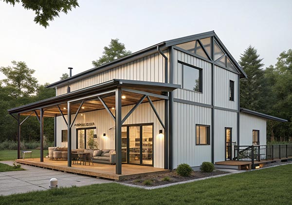steel frame house