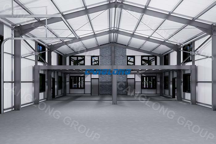 prefabricated steel workshop