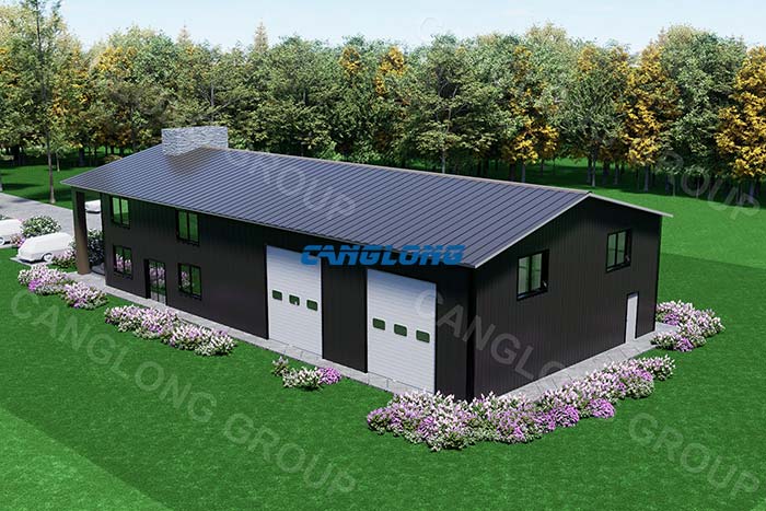 prefabricated steel workshop