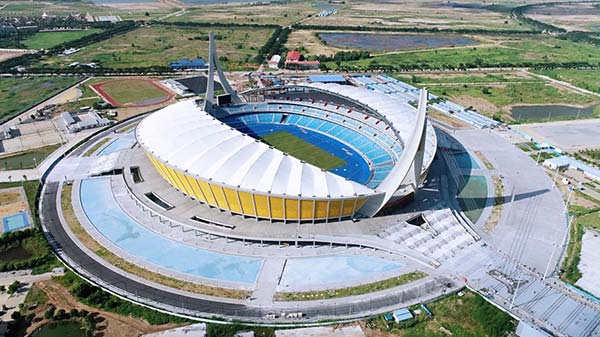 Sihanouk Port Sports Complex in Cambodia