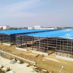 steel workshop installation