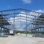 Steel portal frame structure solution for the Guyana plant project Guyana plant project