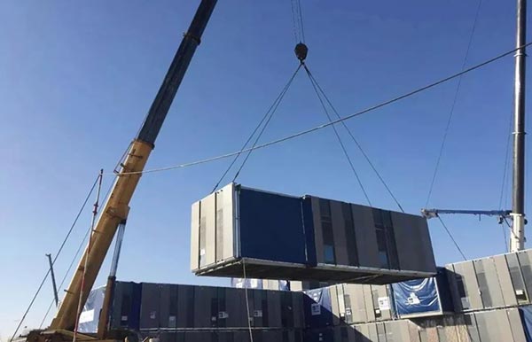 precast steel structure modules